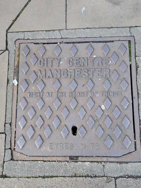 City Centre Manchester - right at the heart of things - Access Cover (Eyres No. 78)