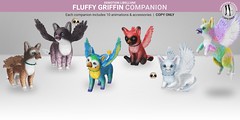 SEmotion Libellune Fluffy Griffin Companion