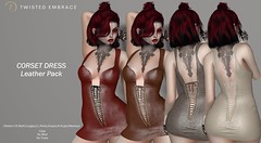 Corset Dress - Leather pack