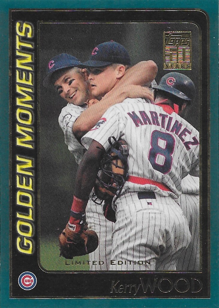 Grace, Mark - 2001 Topps Limited #786 (cameo with Kerry Wood and Sandy Martinez)