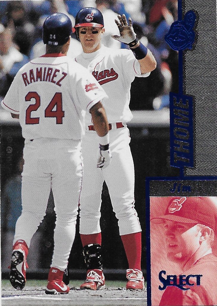 Ramirez, Manny - 1997 Select #35 (cameo with Jim Thome)
