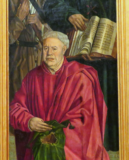 Nuno Gonçalves. Paneles de San Vicente. Panel de la reliquia. Panels of St. Vincent. Panel of the Relic (c. 1460-1470)