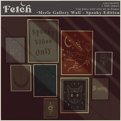 [Fetch] Merle Gallery Wall - Spooky Edition @ FLF-o-ween!