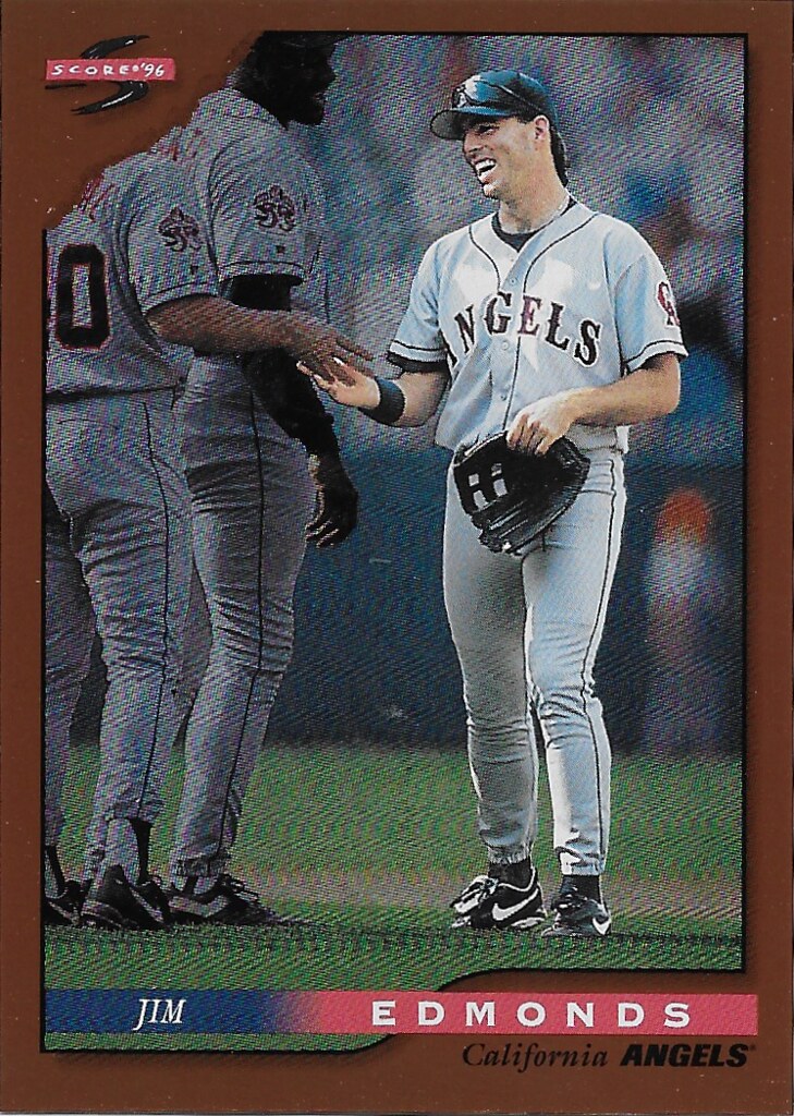 Smith, Lee - 1996 Score Dugout Collection Series 1 #4 (cameo with Jim Edmonds)