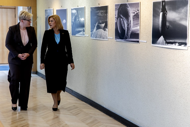 17.10.2023. Ministru prezidente Evika Siliņa dodas darba vizītē Viļņā, Lietuvā