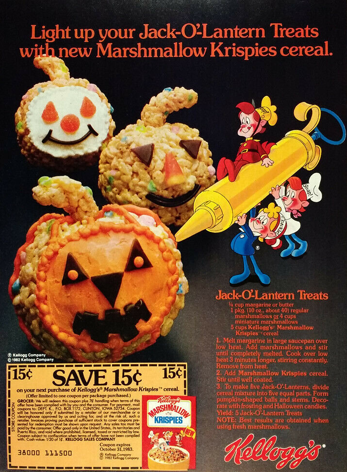 Kelloggs 1982 Halloween