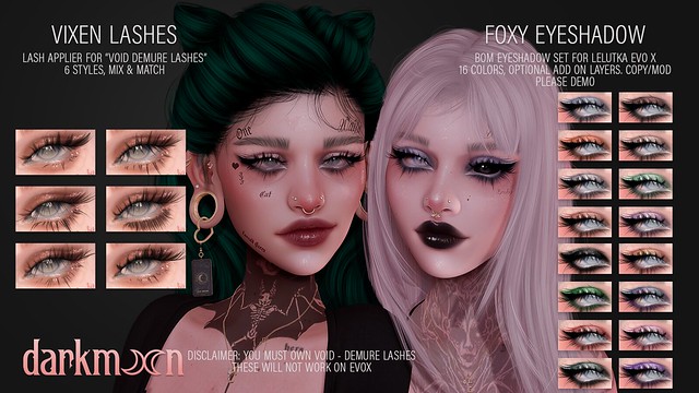 Darkmoon - Foxy Eyeshadow & Vixen Lashes @ Kawaii Project GIVEAWAY!