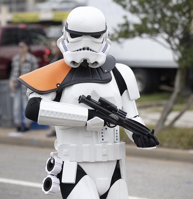 Empire stormtrooper -  Star Wars - Neptune Festival Parade -  Atlantic Ave.  Virginia Beach