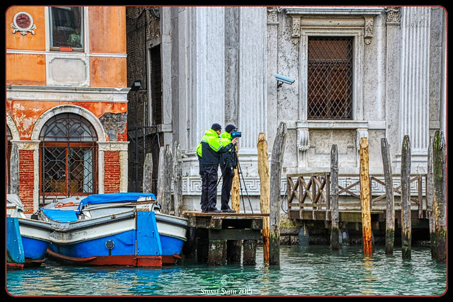 Speeding Boats Beware, Grand Canal, Venice, Veneto, Italy