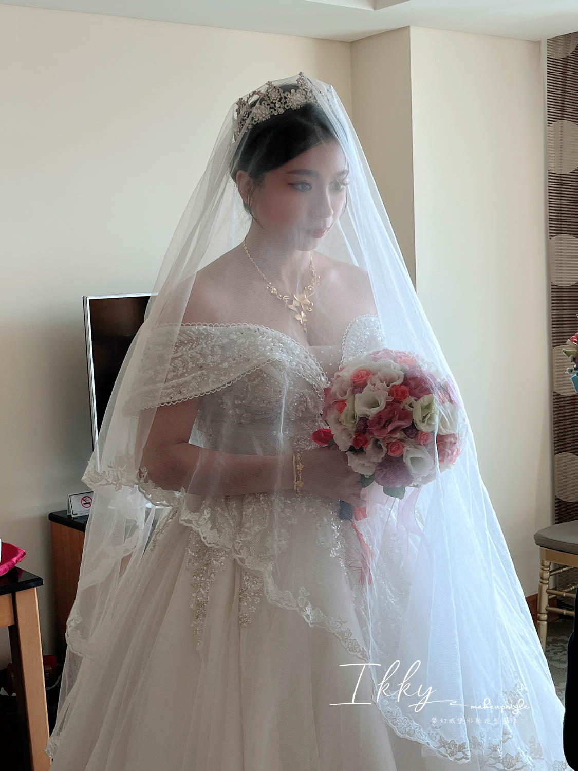 【新秘Ikky】bride芷吟  訂結婚造型 / 韓系公主