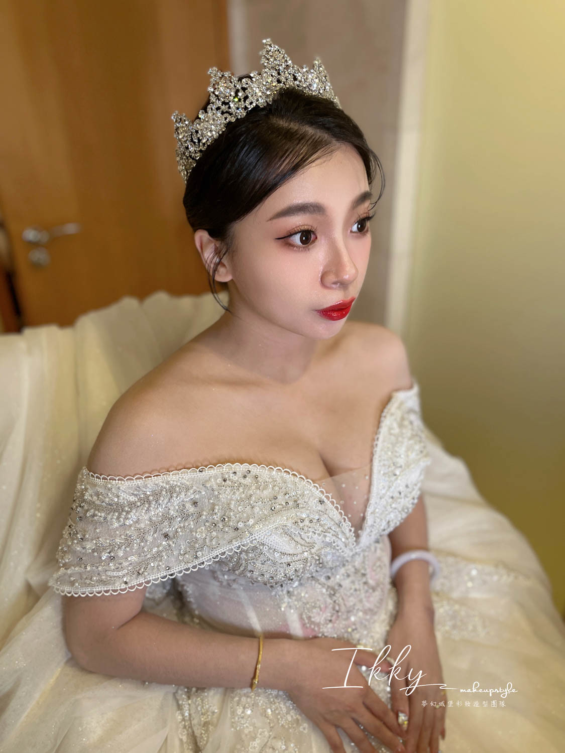 【新秘Ikky】bride芷吟  訂結婚造型 / 韓系公主
