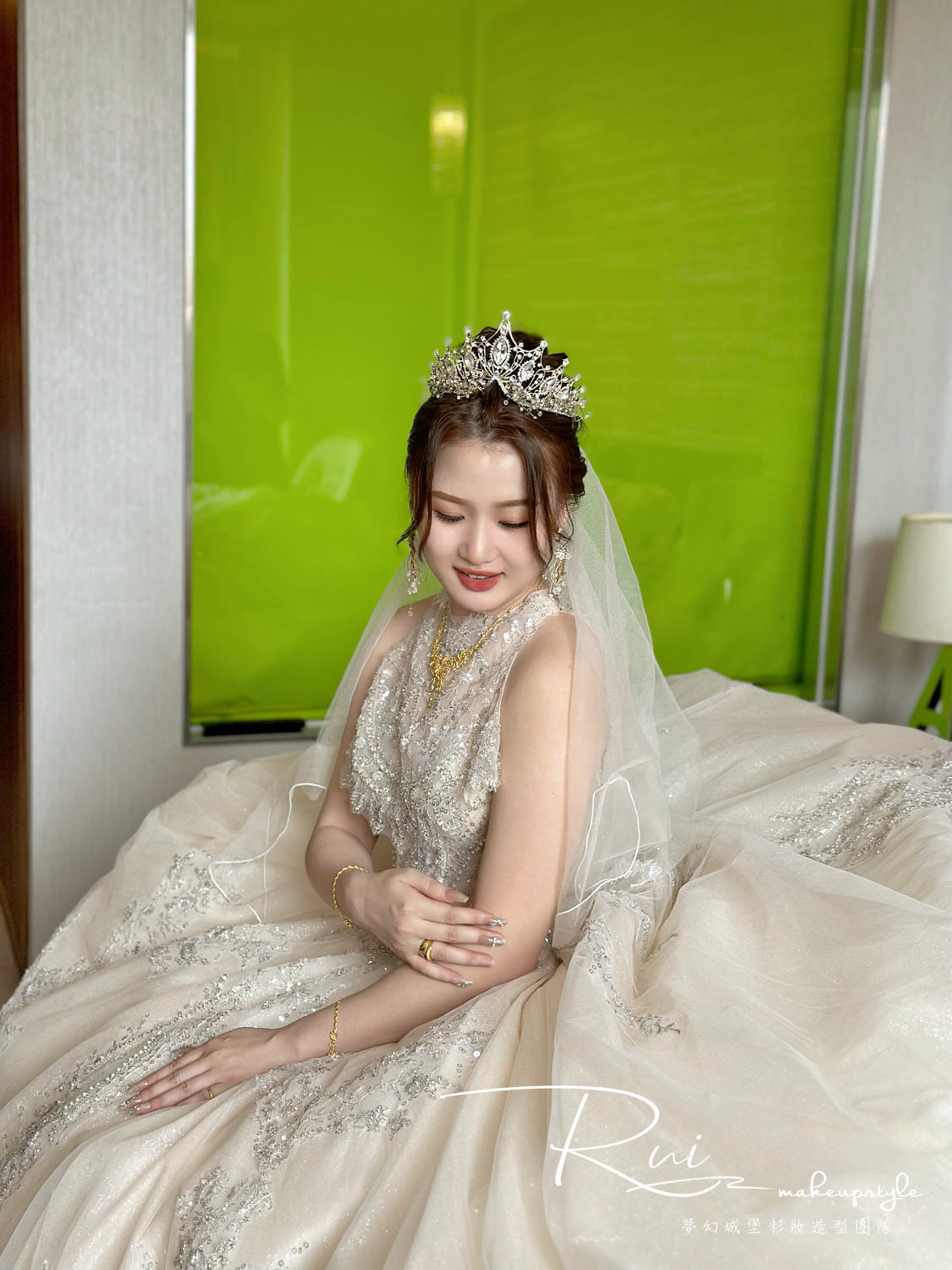 【新秘Rui】bride筱蓉 結婚造型 / 中式,韓系,氣質公主