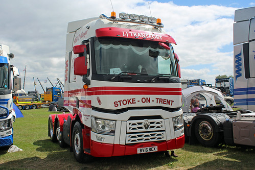 JJ Transport, Stoke-on-Trent BV16 RCX, Renault T at Truckf… | Flickr