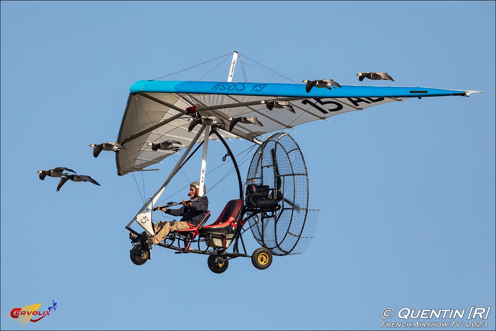 Voler avec les Oies : Christian Moullec cervolix issoire auvergne airshow photography Meeting Aerien 2023