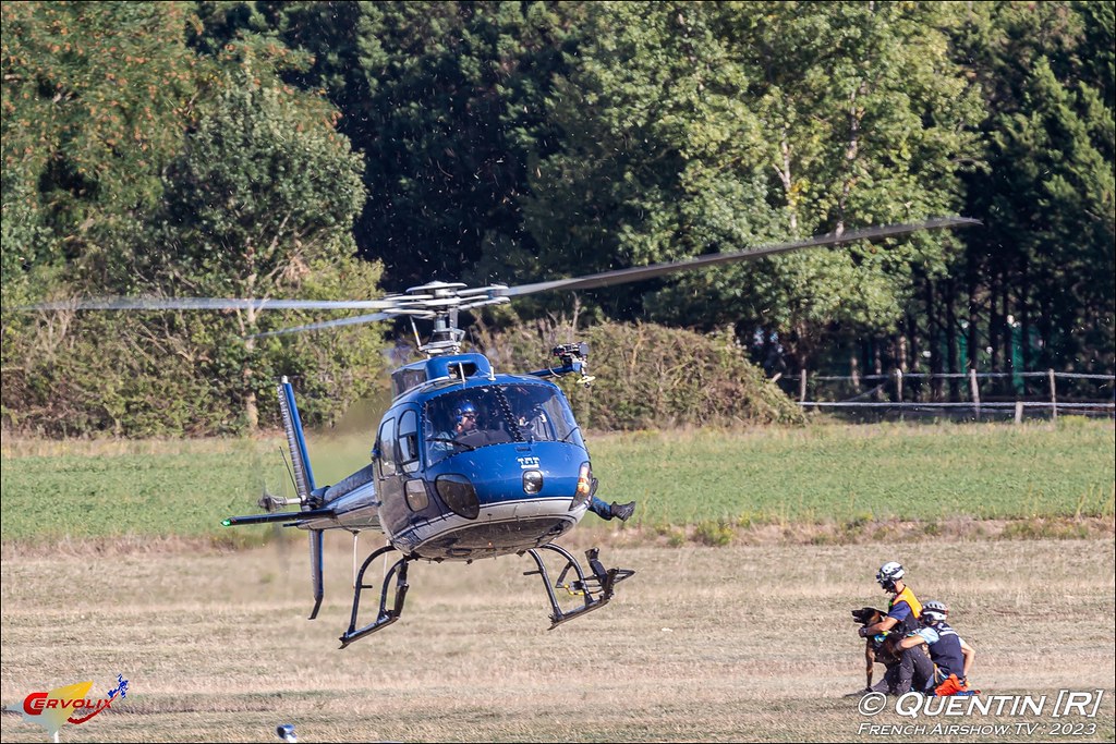AS350 Ecureuil Gendarmerie SAG Égletons cervolix issoire auvergne airshow photography Meeting Aerien 2023