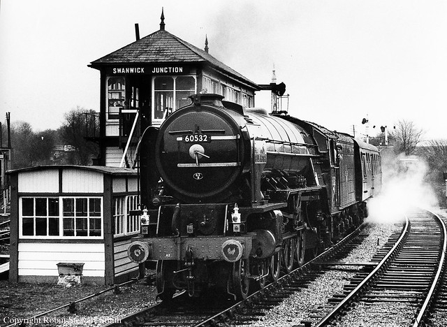 LNER A2 No 60532 'Blue Peter' Swanwick Junction MRC - 1.iii.1992