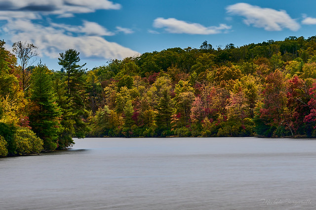 Fall on Julian Price Lake