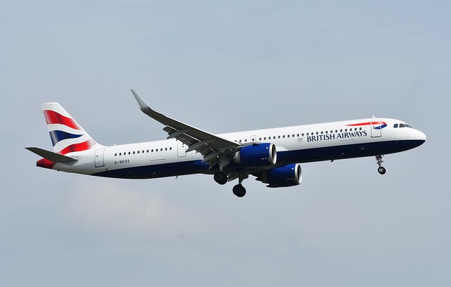 G-NEOS A321-251NX British Airways