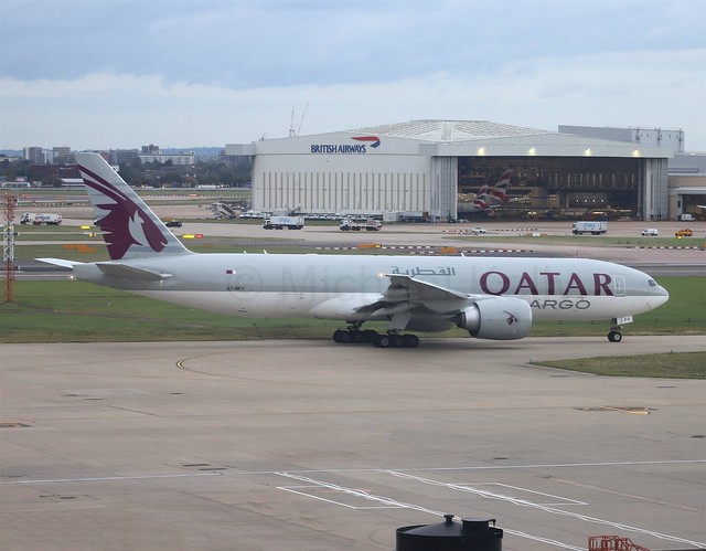 Qatar Cargo                                     Boeing 777                               A7-BFY
