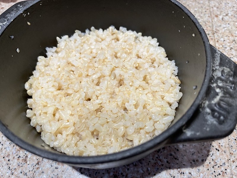 Brown Rice with Staub