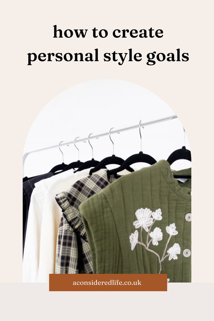 How to Create Personal Style Goals