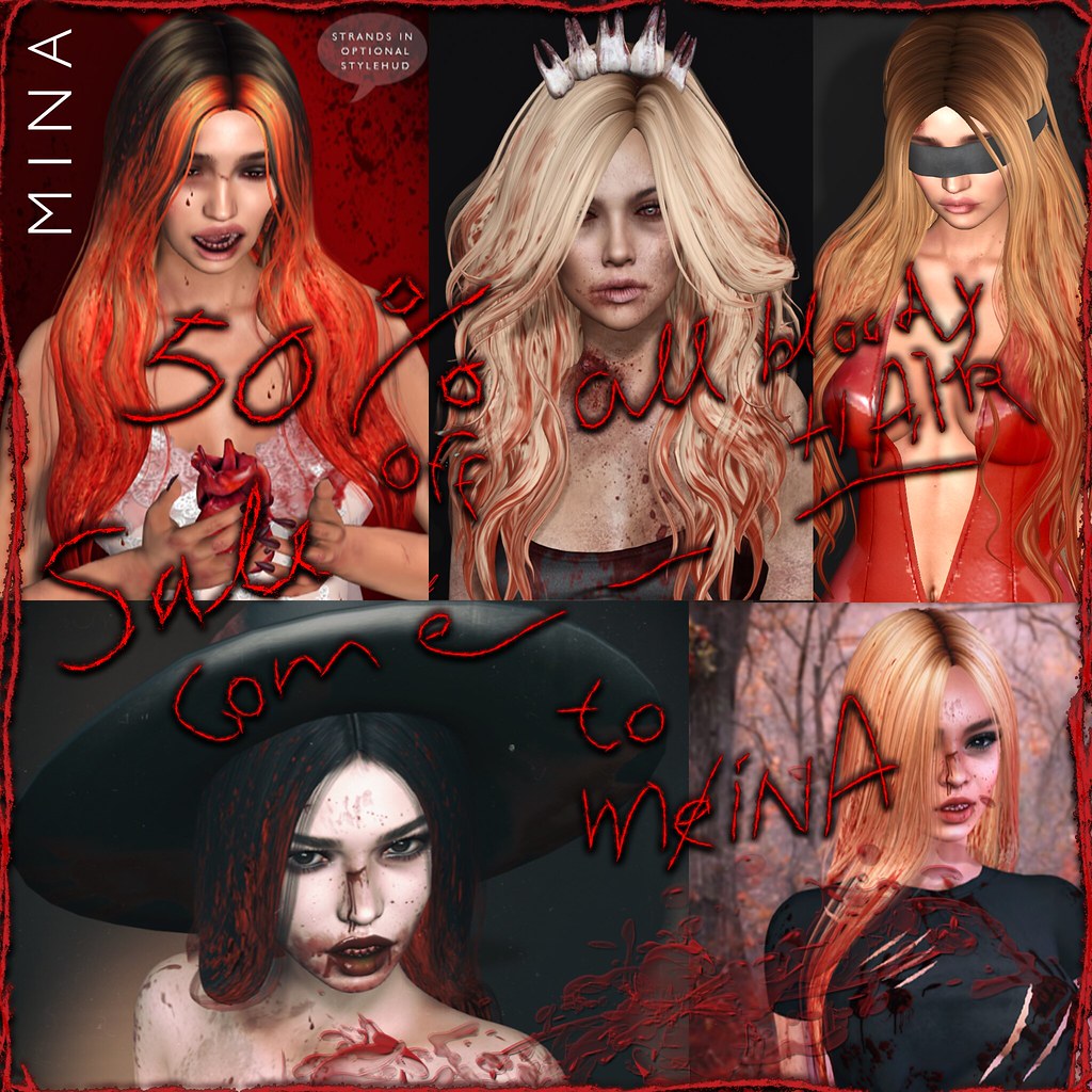 MINA Hair – All Bloody hairs 50%off