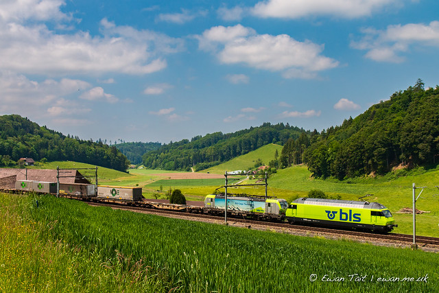 BLS 465 007 and 475 415, Burgdorf