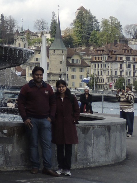 2014: Rohit Sinha / रोहित सिन्हा with Anisha Jha / अनिशा झा [Lucerne KKL🇨🇭]