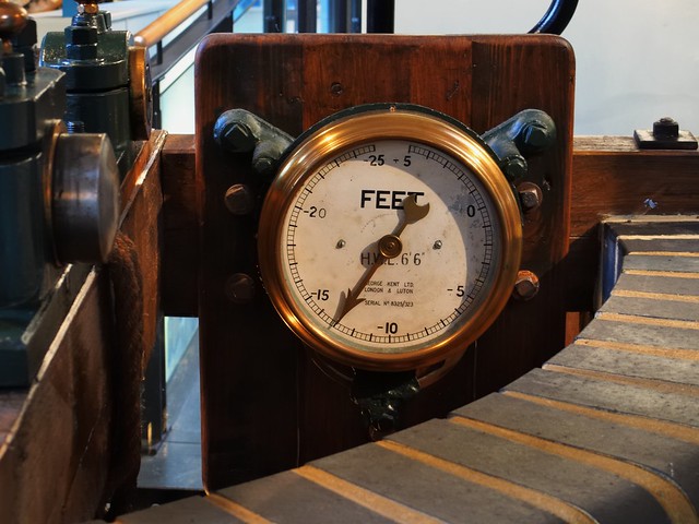 Feet gauge, London Museum of Water & Steam, London TW8.