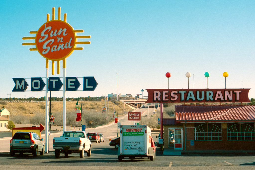 Sun ‘N Sand Motel & Restaurant – Route 66 – New Mexico