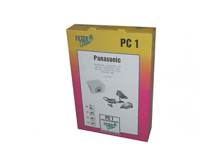 Sacchetti carta PC1 aspirapolvere Filterclean Panasonic 000055-K