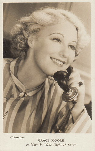 Grace Moore in One Night of Love (1934)