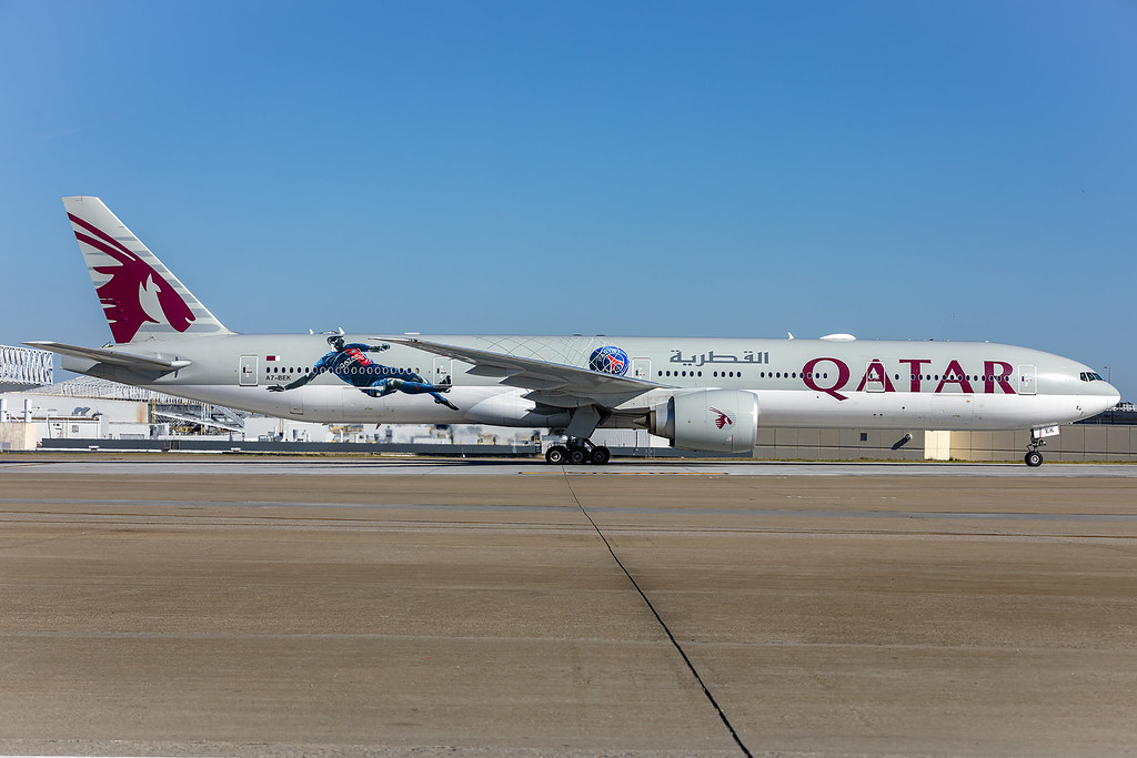 A7-BEK - Boeing 777-300ER - Qatar - KATL - 21 Oct 2023