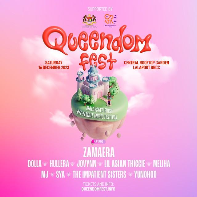 Zamaera Umum Queendom Fest Festival Muzik Wanita Pertama di Malaysia