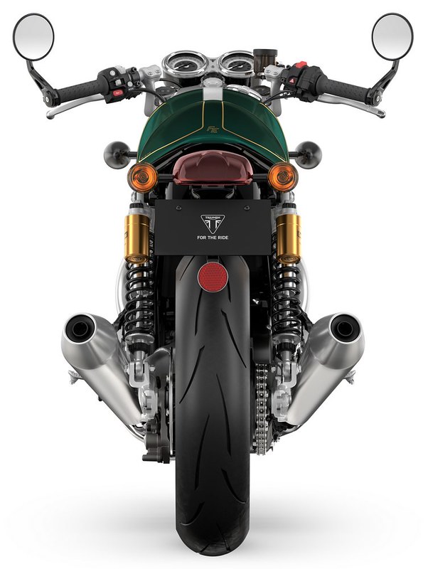 KYN Anti-Diebstahl Helmschloss Für Triumph Thruxton 1200/R/RS (2016-2021) – Aluminium/Edelstahl, Rot