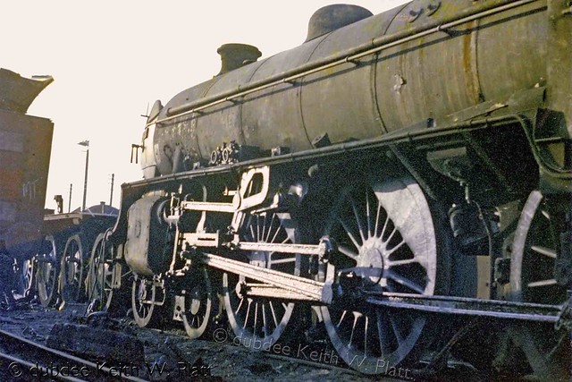 60s steam March 1964 LNER B1 4-6-0 61122 Doncaster Plant.