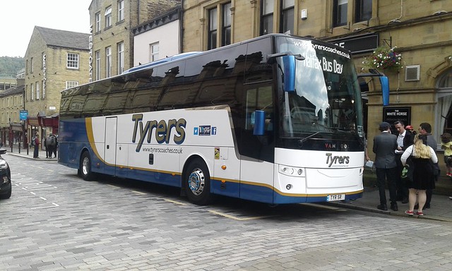 TYR 5R - Tyrers of Adlington - VanHool EX16M, C57Ft. New 2022.