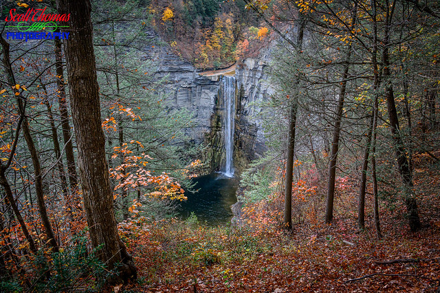 Late Autumn at Taughannock Falls