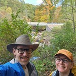 Jon and Sarah hiking 