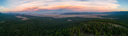 Sierra Valley at Sunset by Juniper Monkeys, calpine california unitedstates forest nature sunset