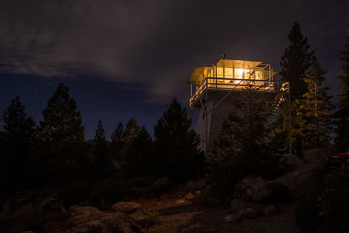 Calpine Lookout at Night 
