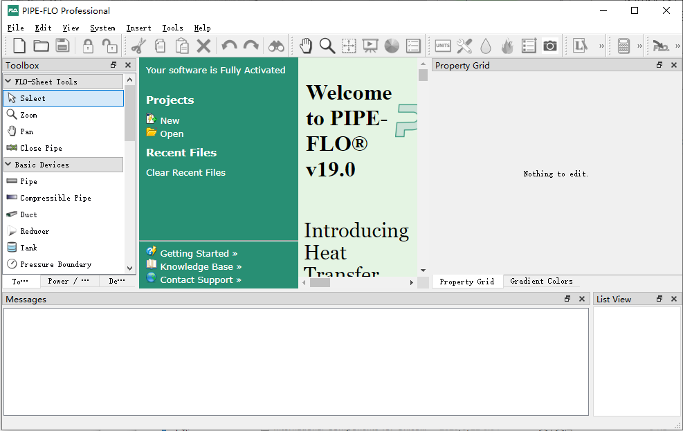 Working with PIPE-FLO Professional 19.0.3747 full license