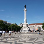 Rossio Square in Lisbon, Portugal 