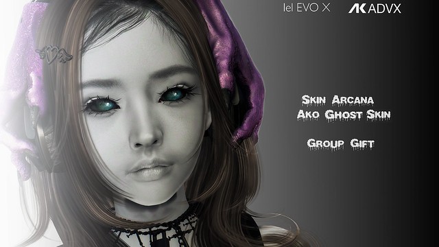 [Skin Arcana] AKO Skin _ Ghost_Halloween GroupGift