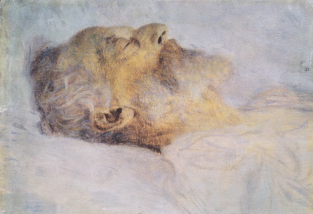 Vieil homme sur son lit de mort (Klimt)