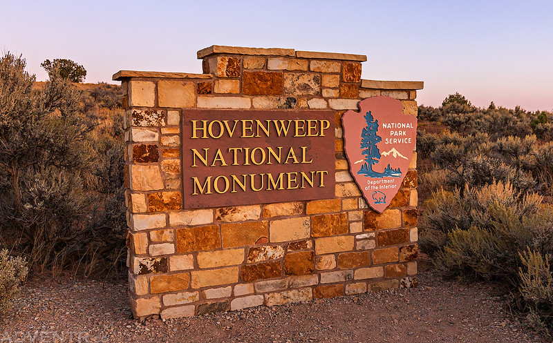 Hovenweep National Monument Sign