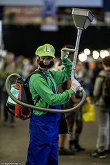 Luigi is ready for action