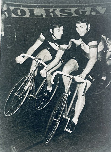 Patrick Sercu and Eddy Merckx
