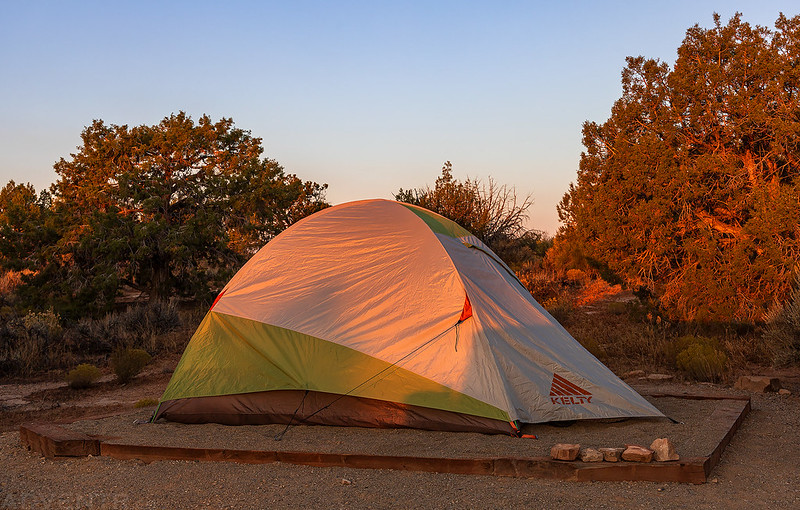 Hovenweep Campground at Sunrise