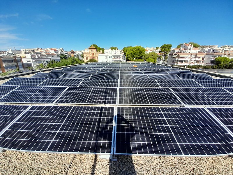 Sitges celebra el Día internacional contra el Cambio climático reforzando la apuesta por la energía solar